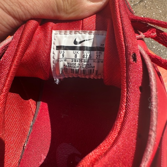 Nike Huaraches red size 9US - Picture 4 of 4